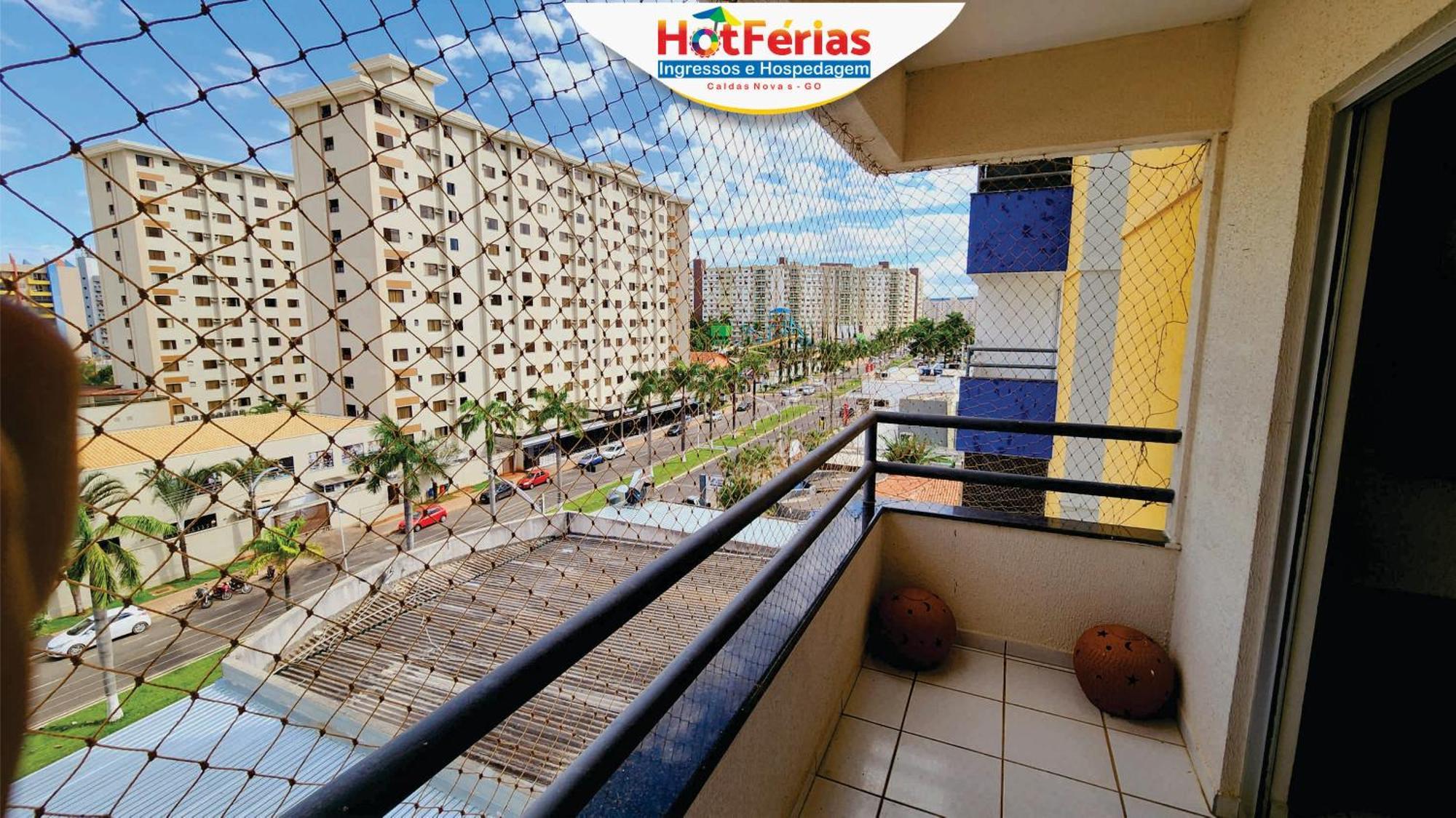 Flat Paradise, Piscinas Termais, Proximo Ao Centro - Hotferias Caldas Novas Exterior foto
